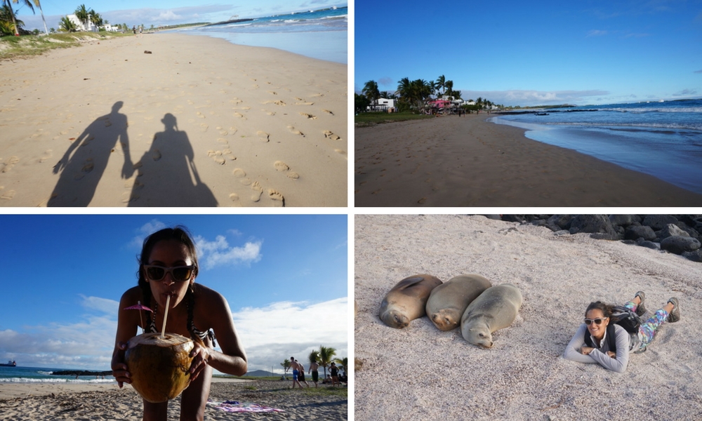 Luxury Galapagos honeymoon - beach time