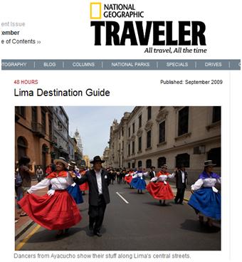 48 hours in Lima according to National Geographic Traveler, Aracari Travel