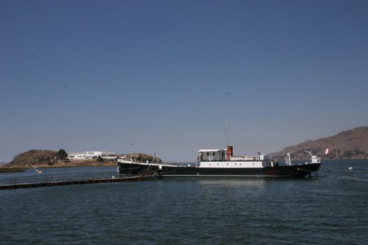 Stay onboard Steamship Yavari during a Lake Titicaca tour, Aracari Travel