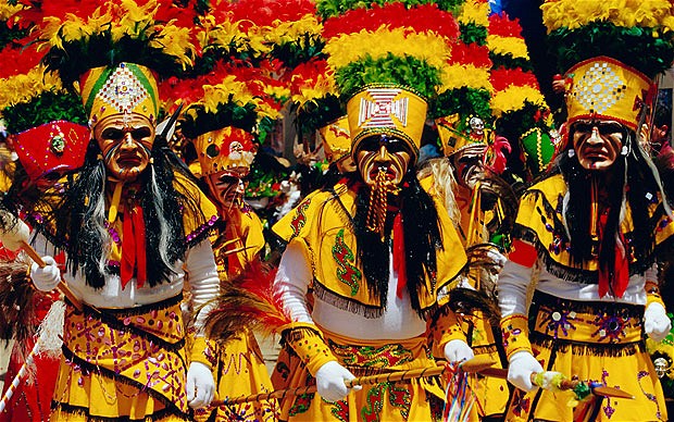 Color and Costumes at Oruro Carnival Bolivia, Aracari Travel