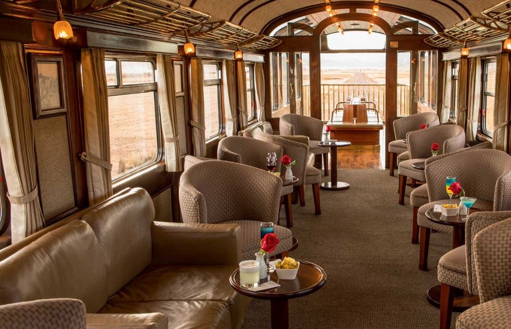 Inside the MOST LUXURY Train To Machu Picchu Peru - Hiram Bingham Orient  Express.. 