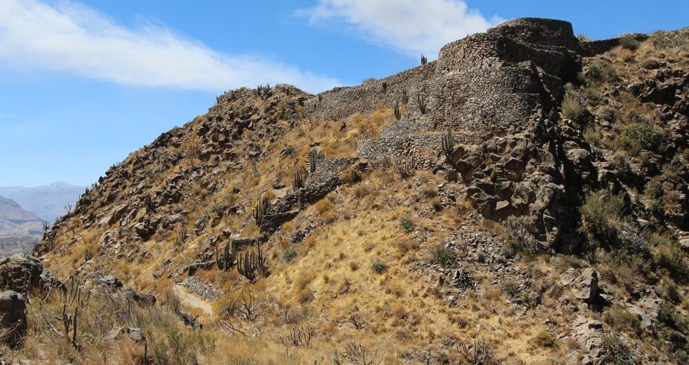 Madrigal Chimpa Fortress Hike in Colca Peru, Aracari Travel