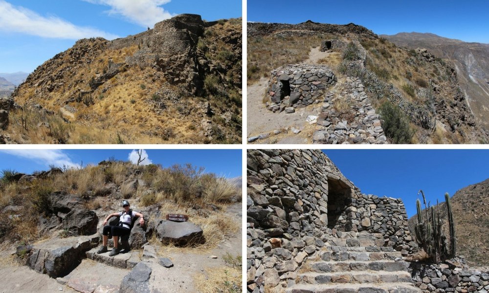 Madrigal Chimpa Fortress Hike in Colca Peru, Aracari Travel