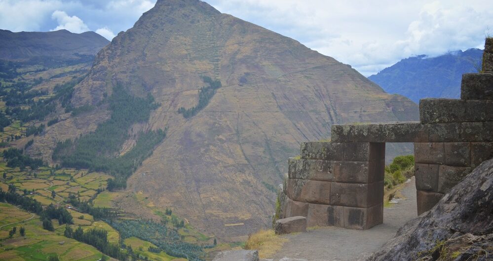 ancient door sacred valley peru