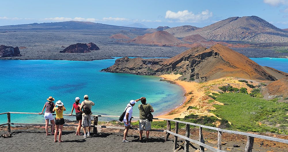 galapagos island landscape